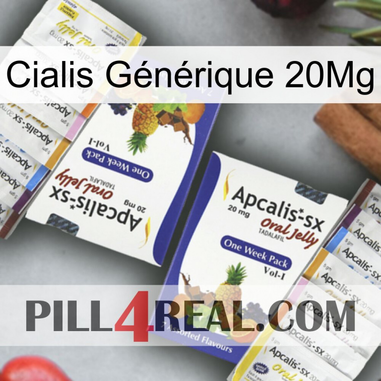 Cialis Générique 20Mg 12